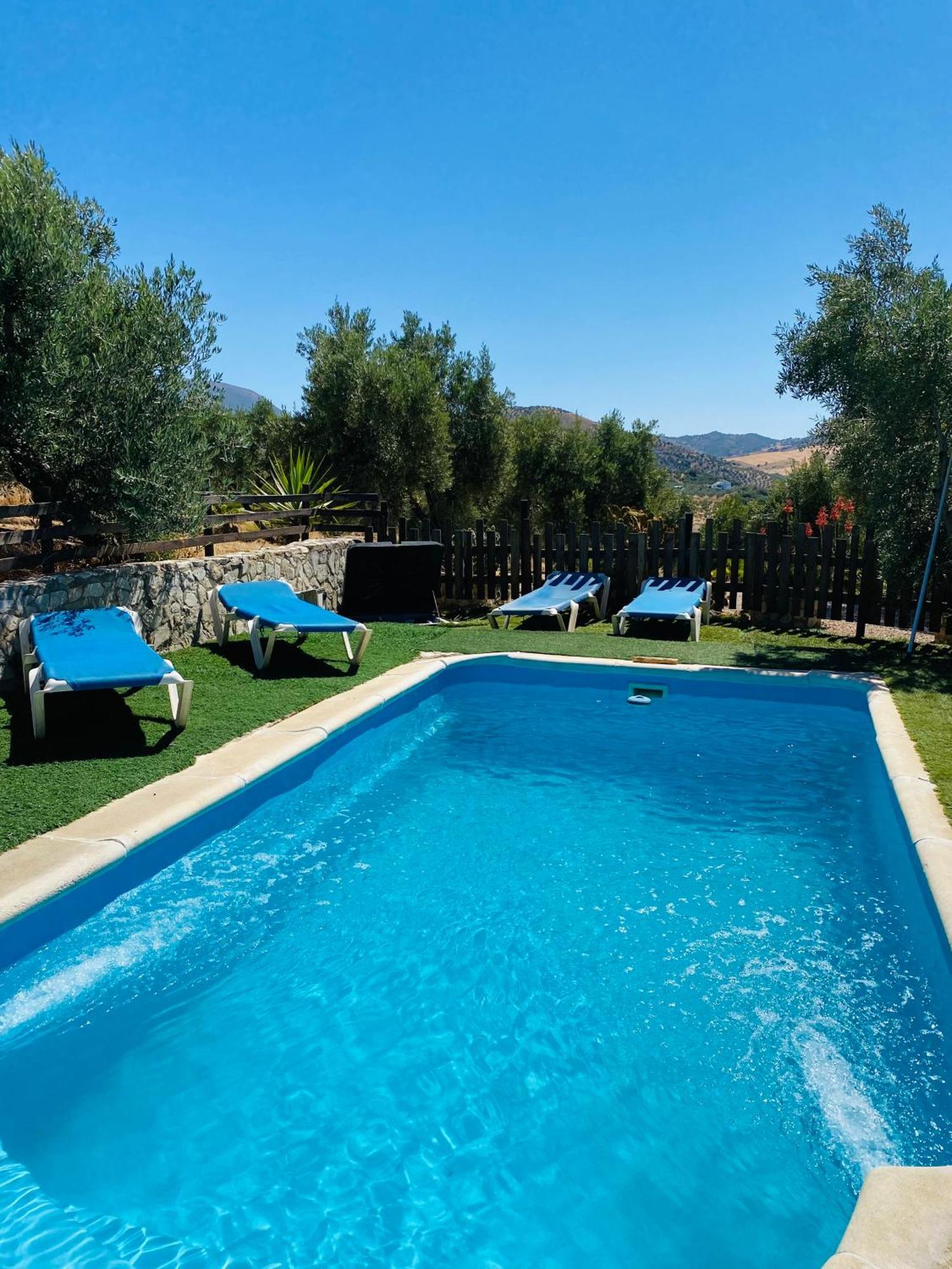 Casa Rural Privada El Mirador De La Sierra Pruna ภายนอก รูปภาพ